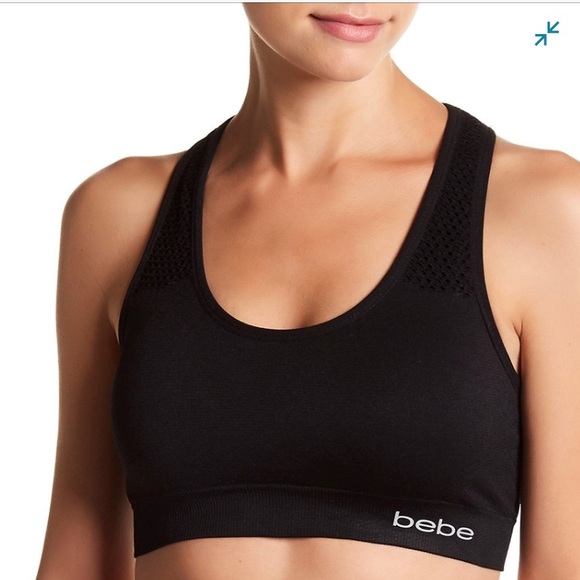 bebe Other - Bebe slash back seamless sports bra size Large